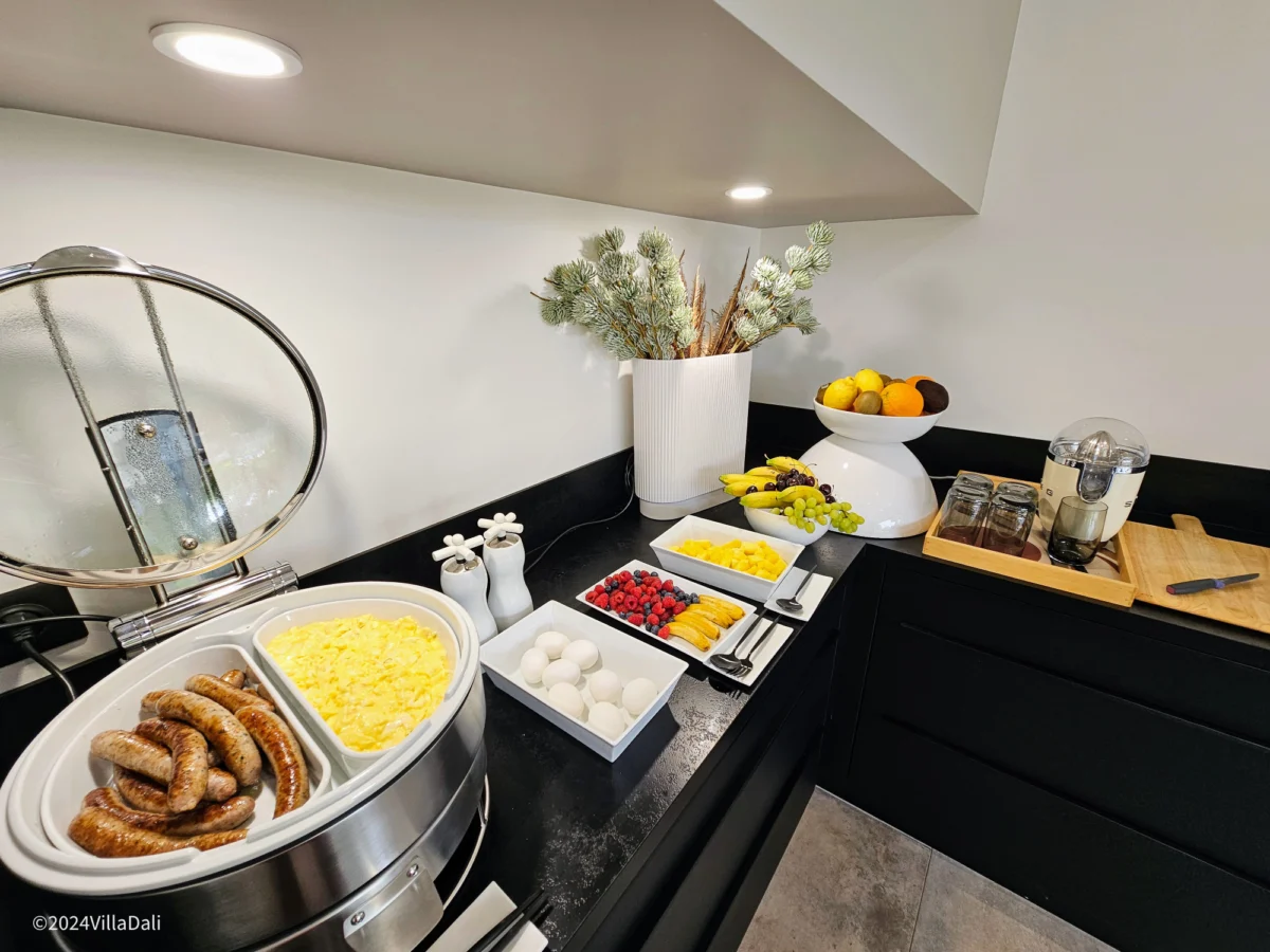 Villa Dali petit dejeuner
